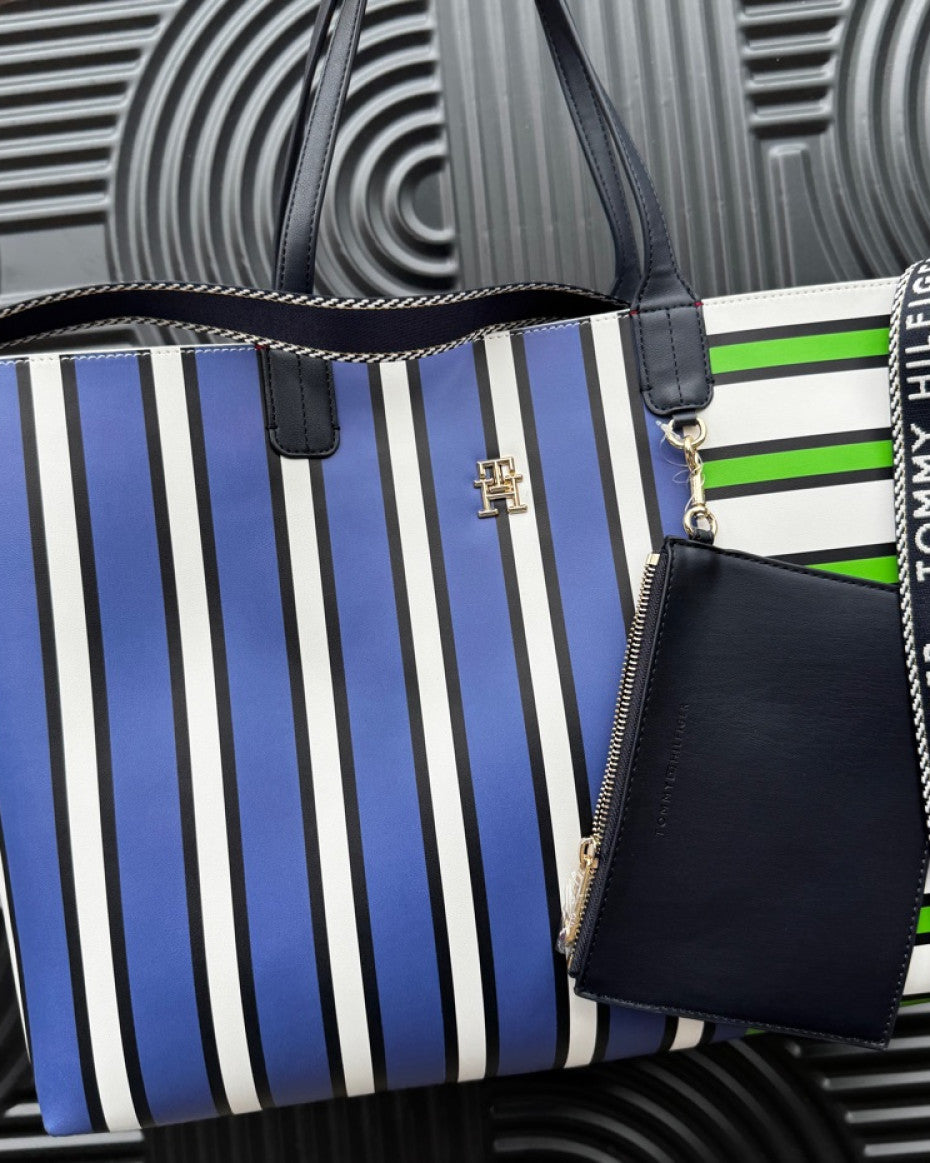 Tommy Hilfiger Stripe Tote Bag