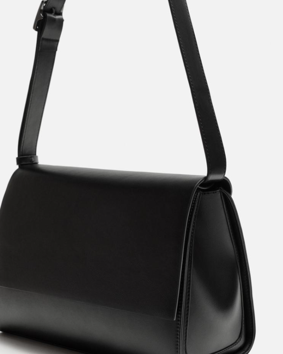 CROSSBODY BAG WITH FOLDOVER FLAP