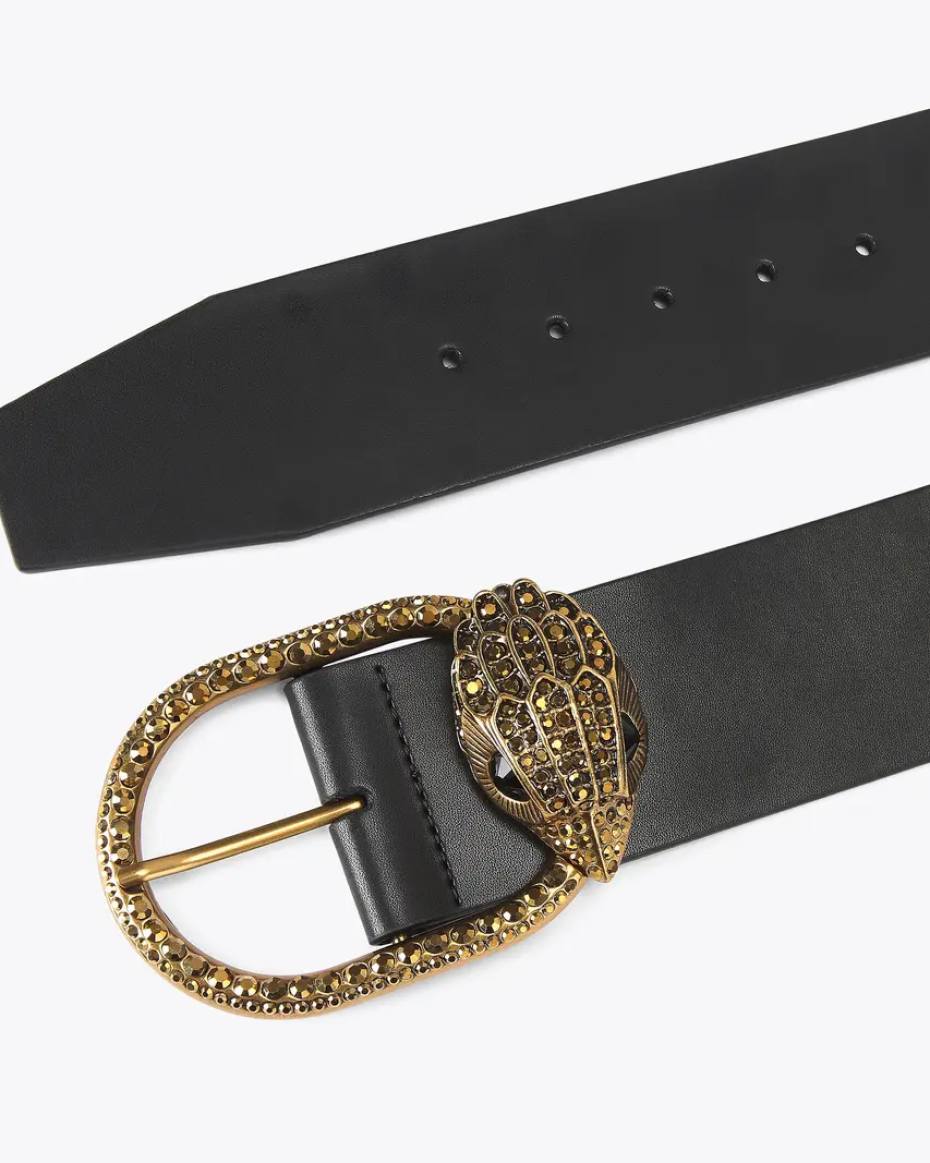 KG Wide Black Belt