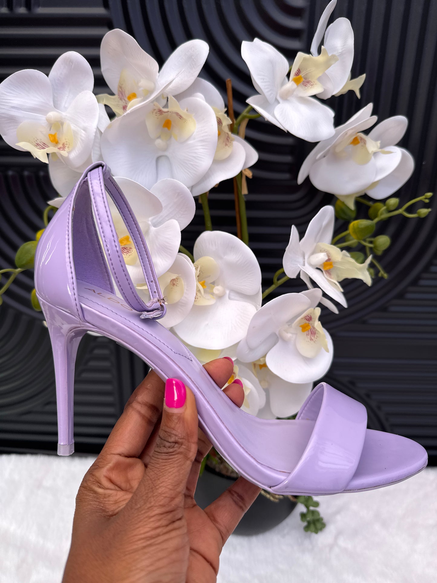 ALDO Lilac Single Strap Sandal