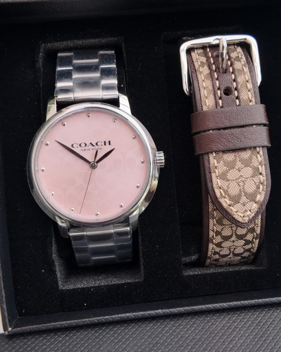 Coach Watch Gift Set