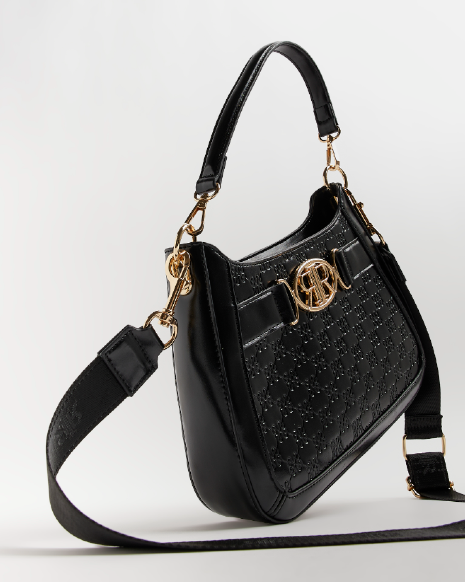 Monogram Patent Shoulder Bag