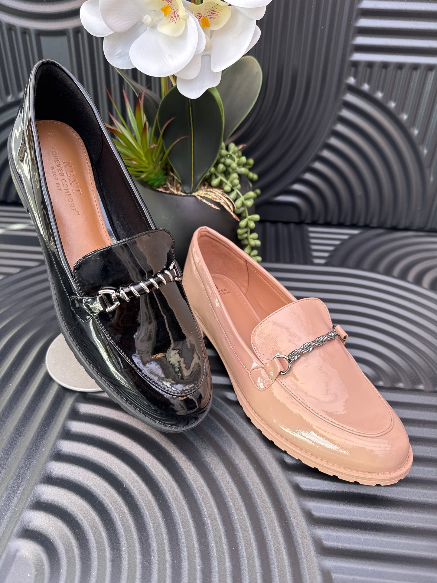Patent Leather Loafers ladies