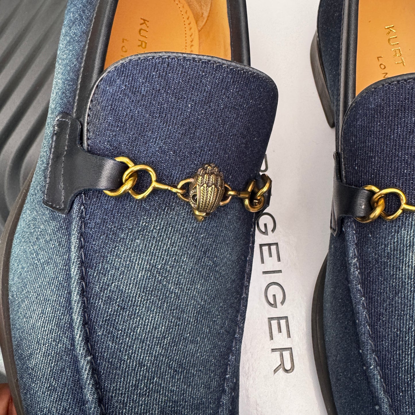 KG Denim Loafers for men