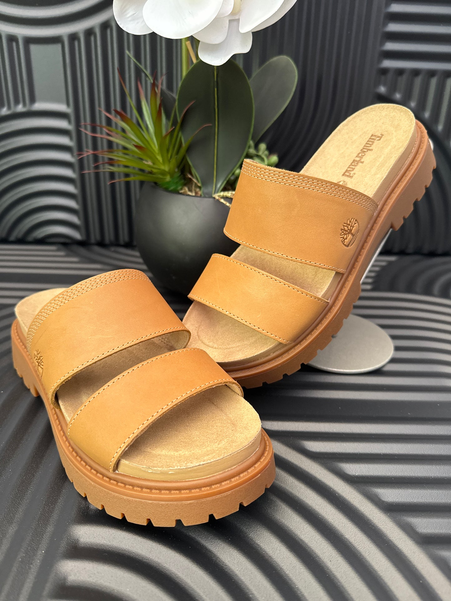 Timberland Slide Sandal for Women in Beige