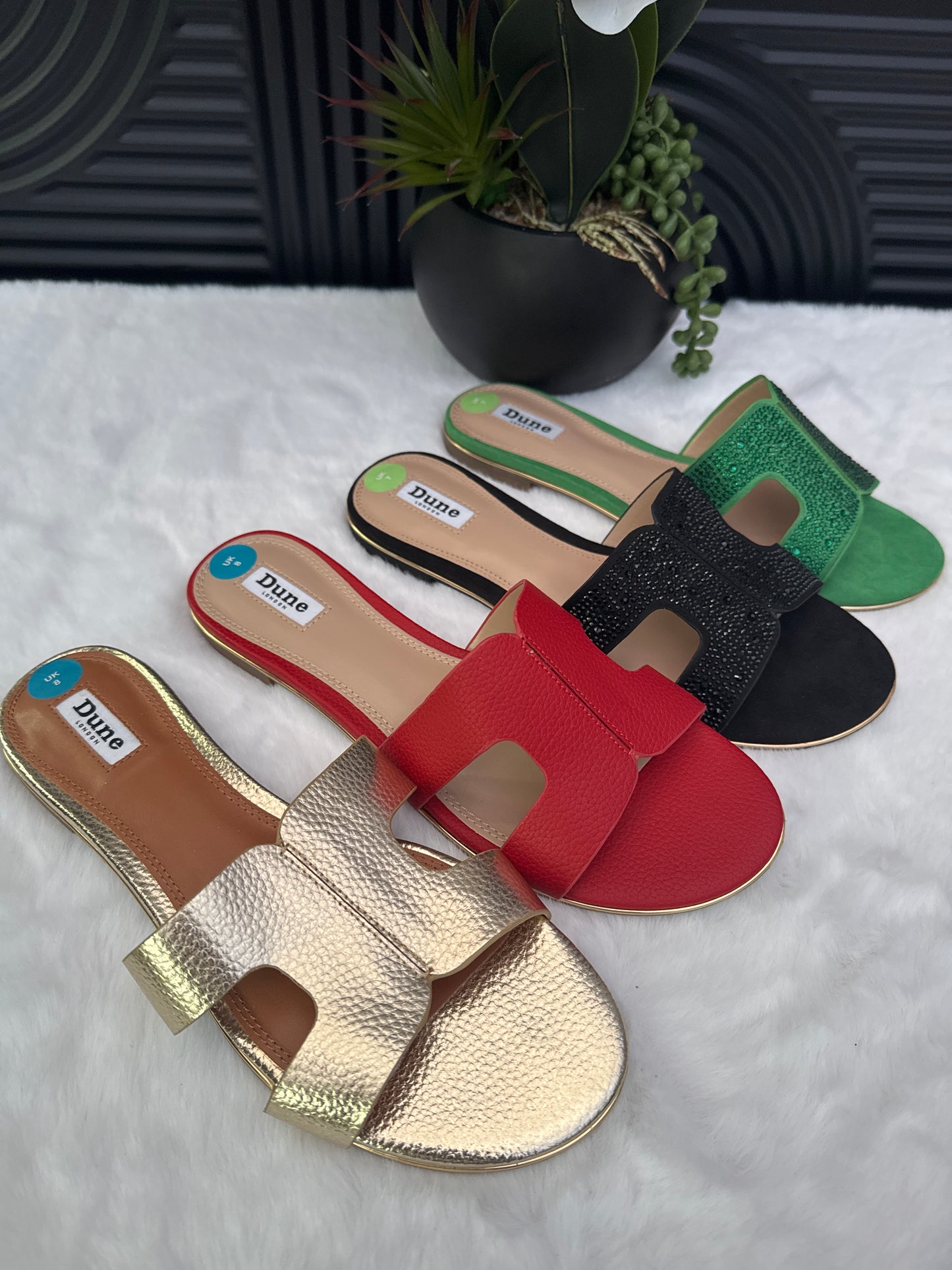 DUNE Flat Sandals