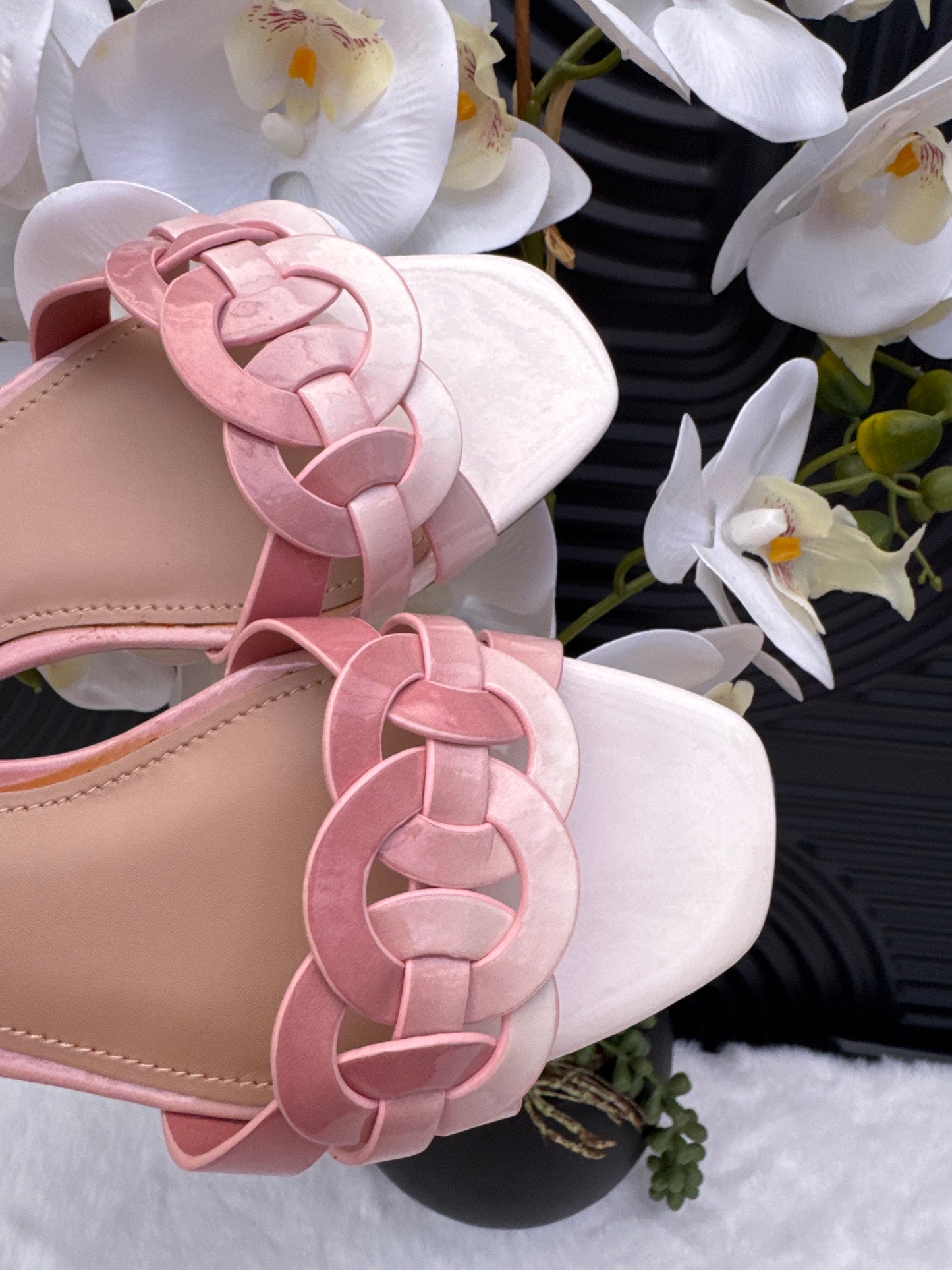 ALDO Patent Pink Sandal