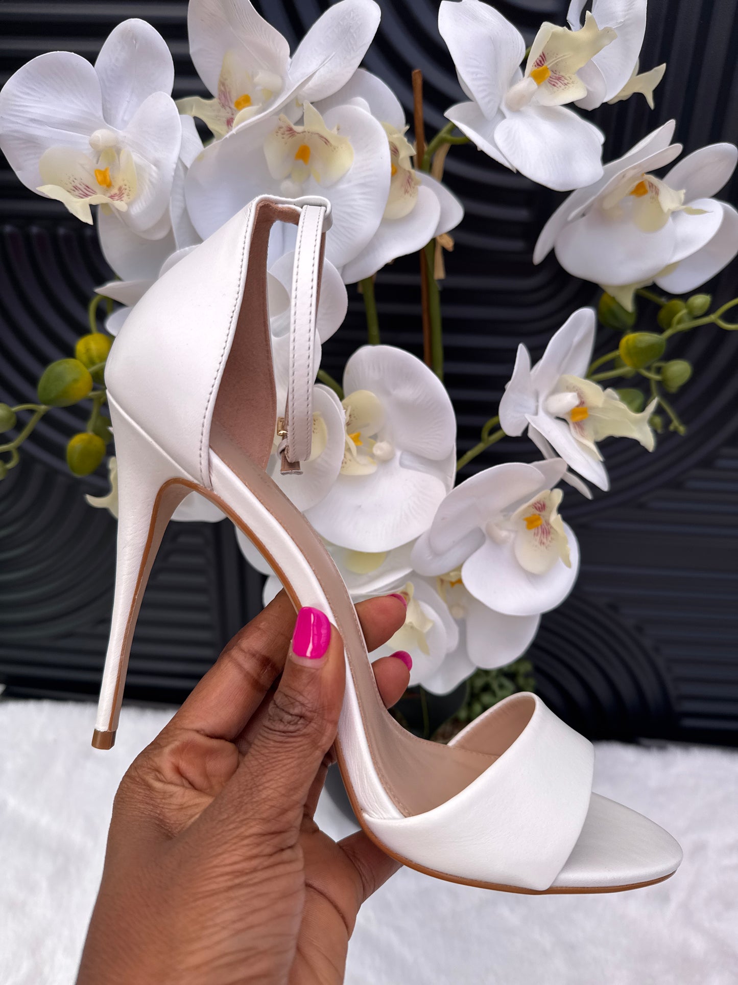Leather Ankle Strap Sandal