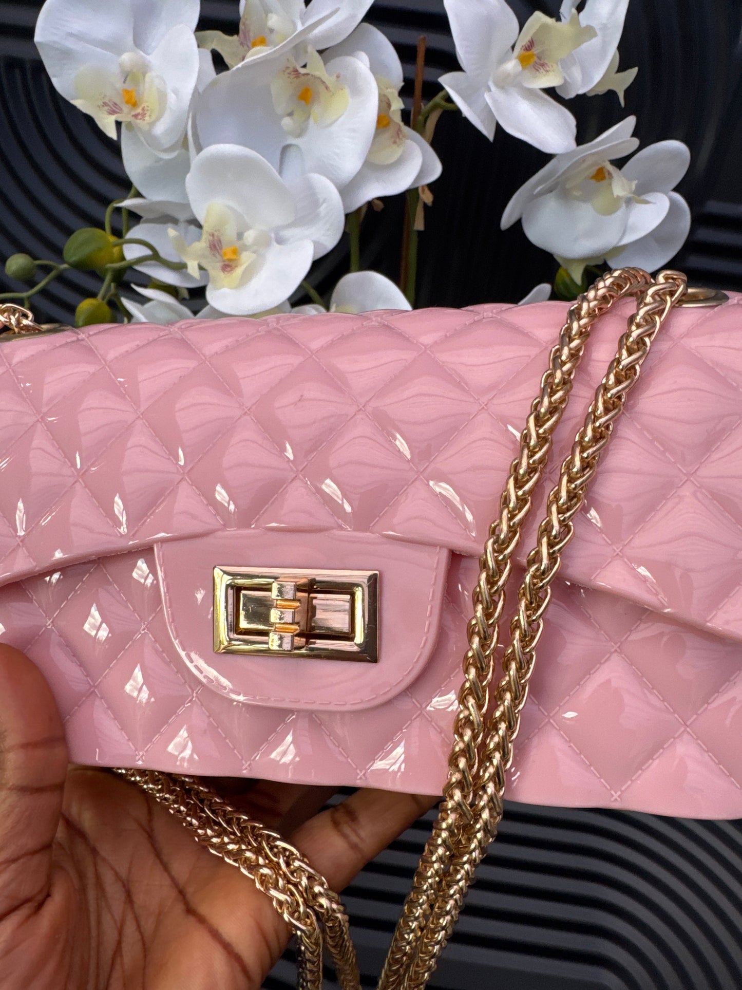 Hard Jelly Pink Bag