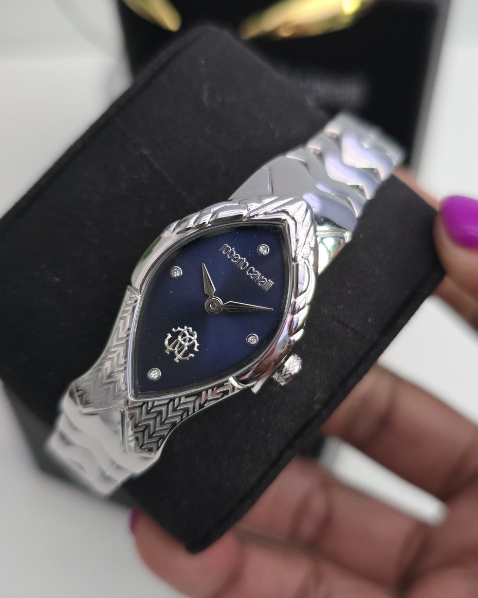 Roberto Cavalli Watch With Blue Dial