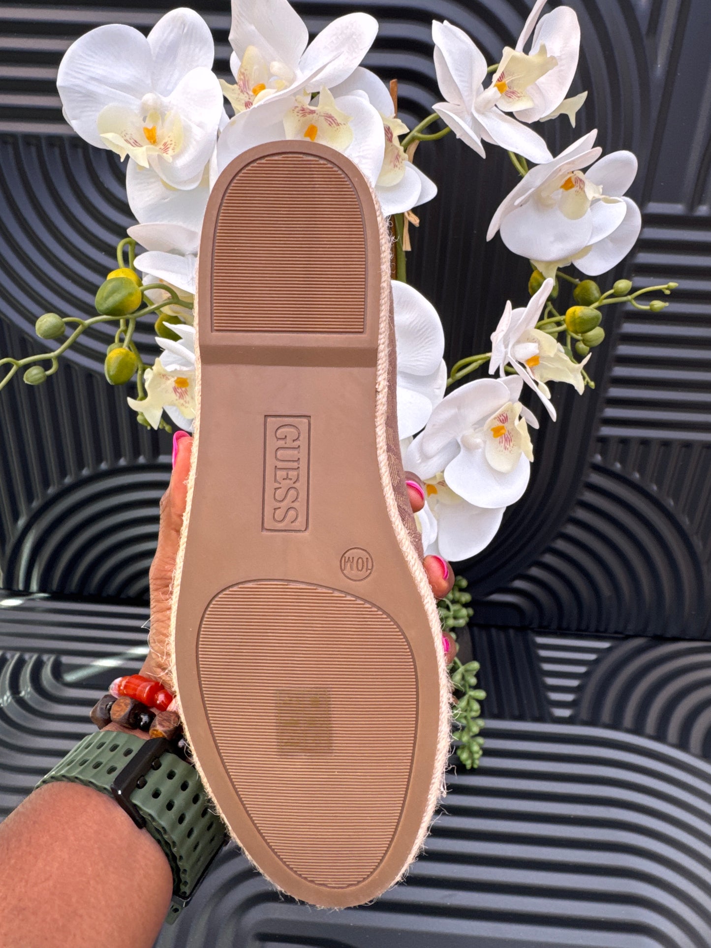 Light Brown Monogram Espadrilles