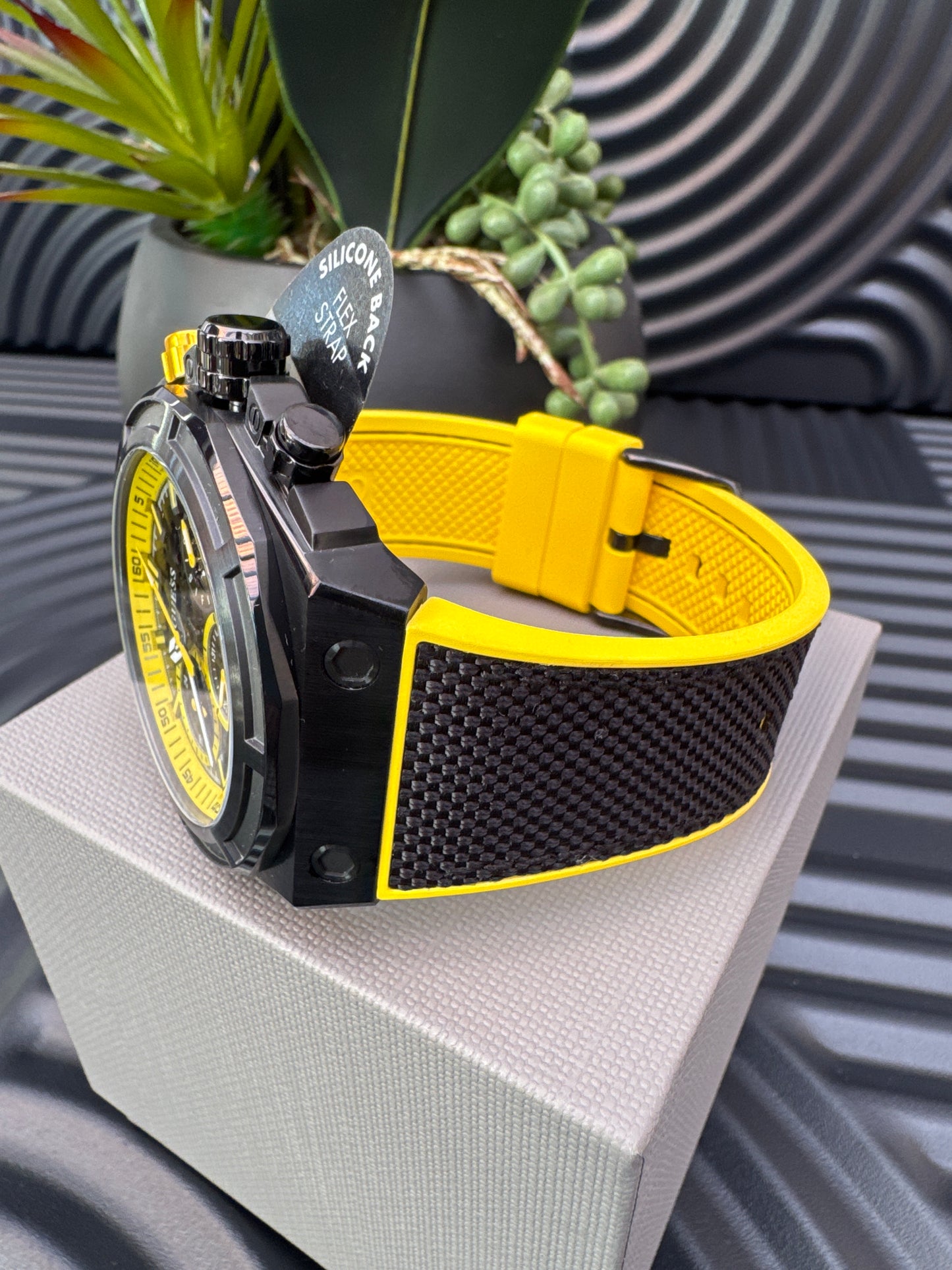 GUESS Silicone Multi-function Watch