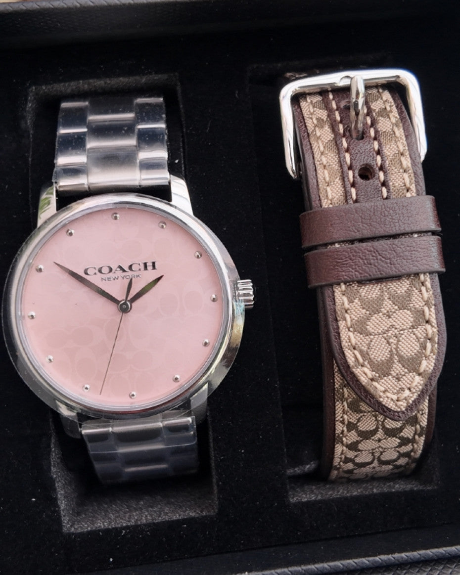 Coach Watch Gift Set