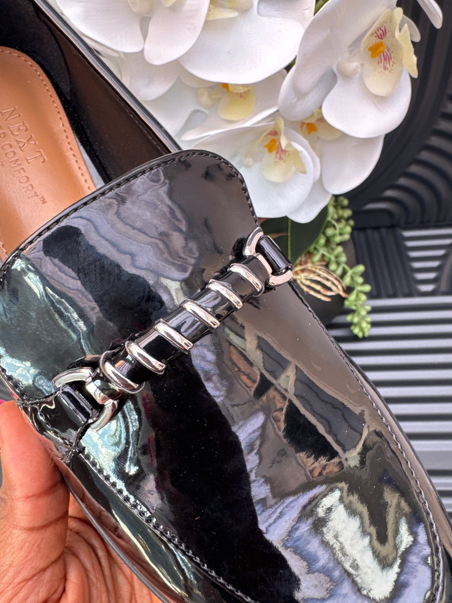 Patent Leather Loafers ladies