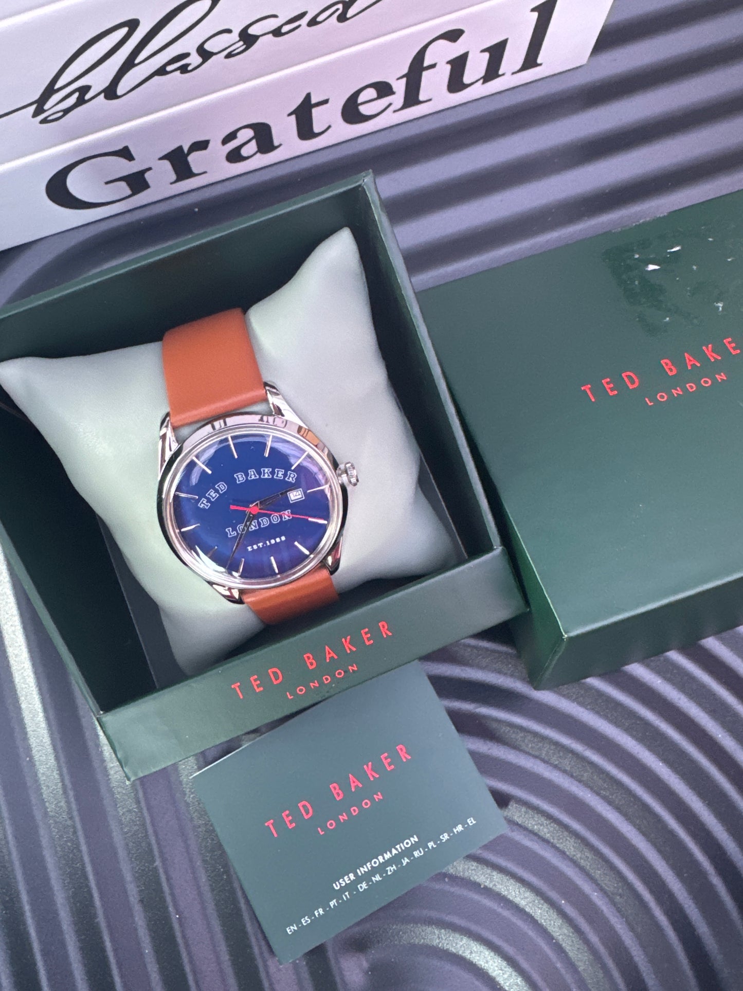 Ted Baker Tan Leather Watch