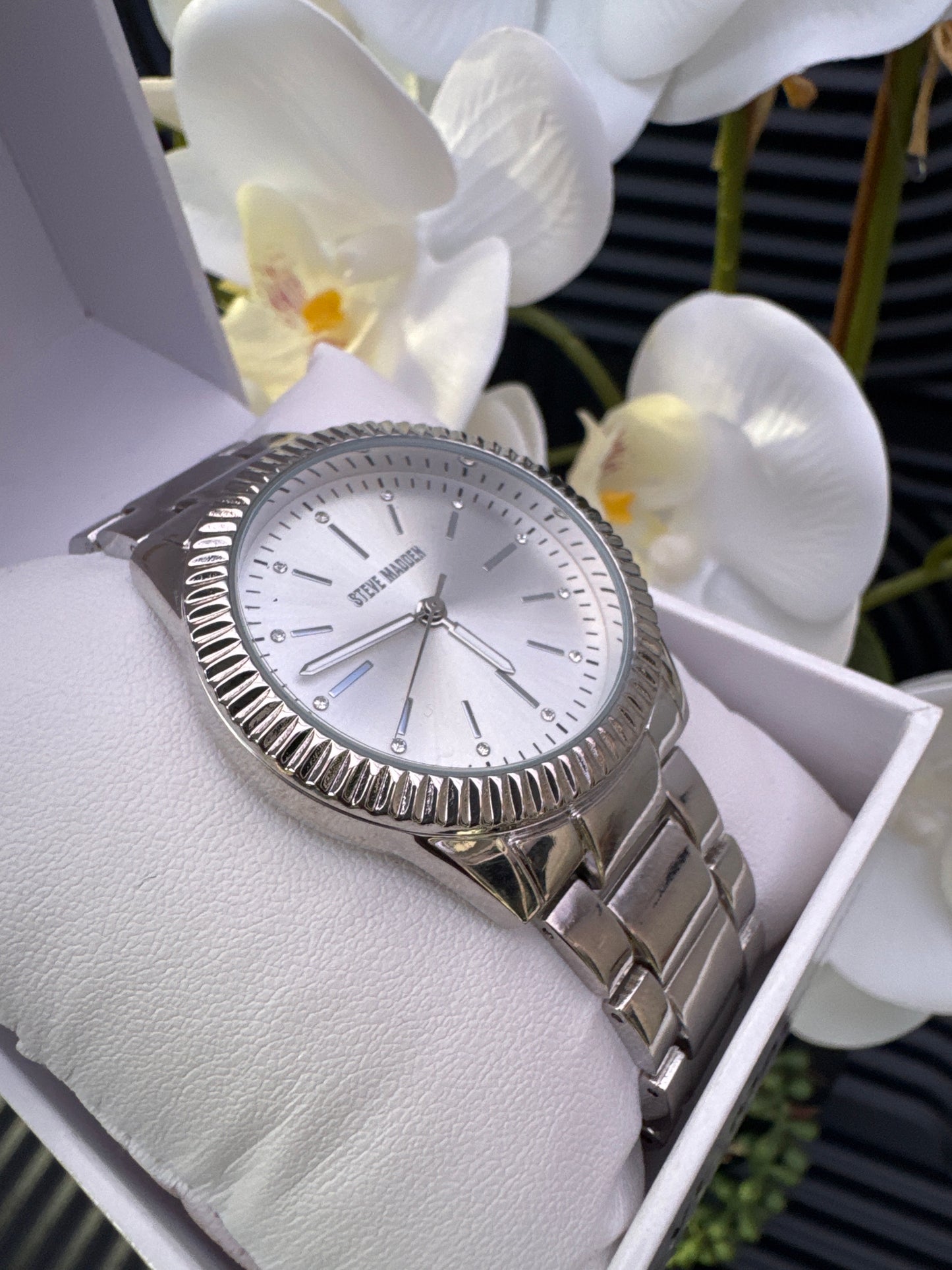 Steve Madden Silver Watch
