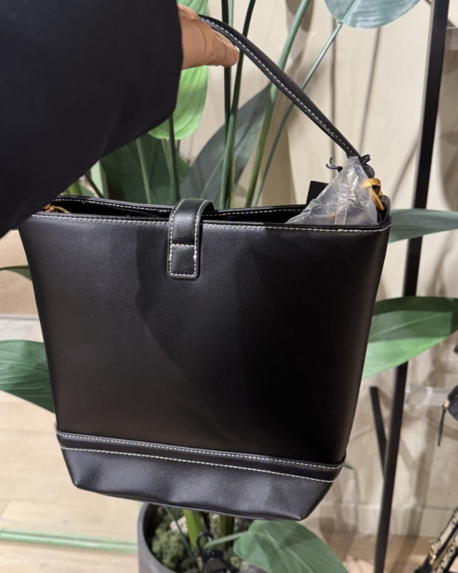 Black RI Bucket Bag
