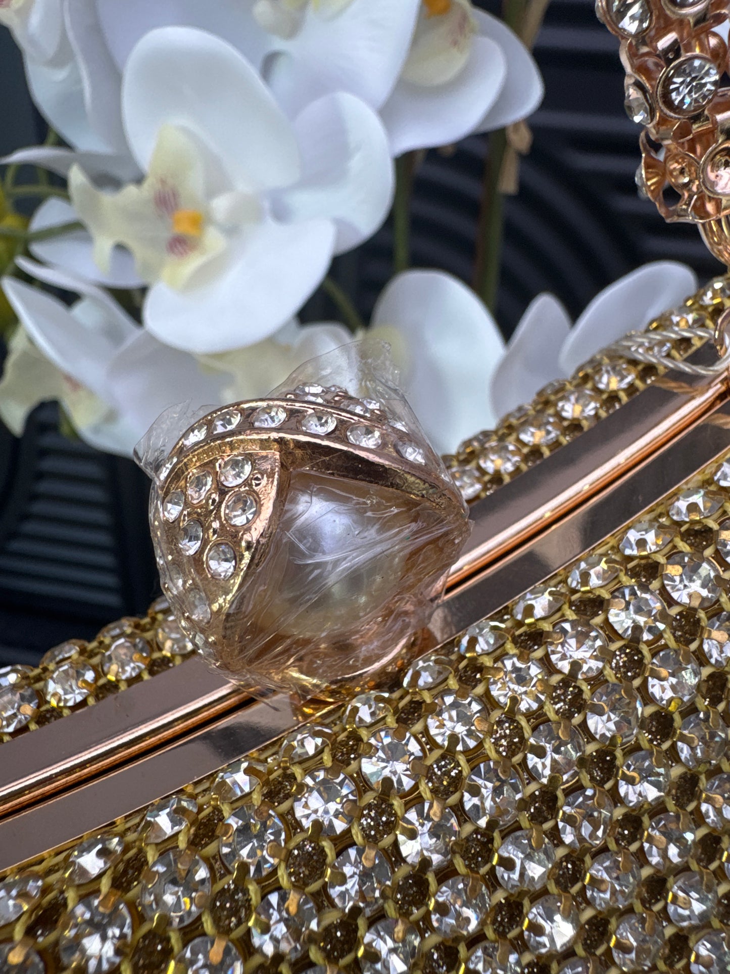 Gold Clutch Bag