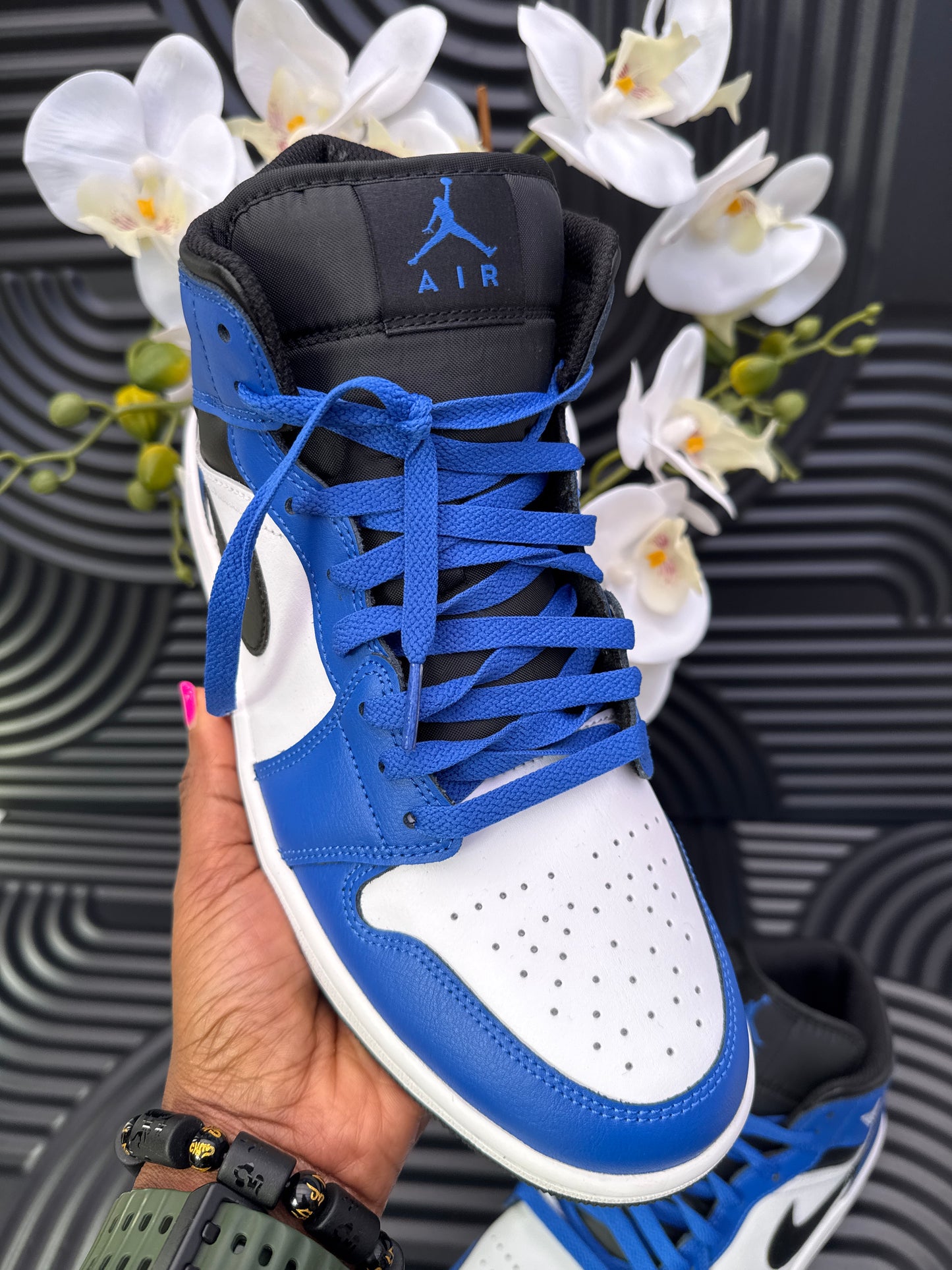 NIKE Air Jordan Blue and White