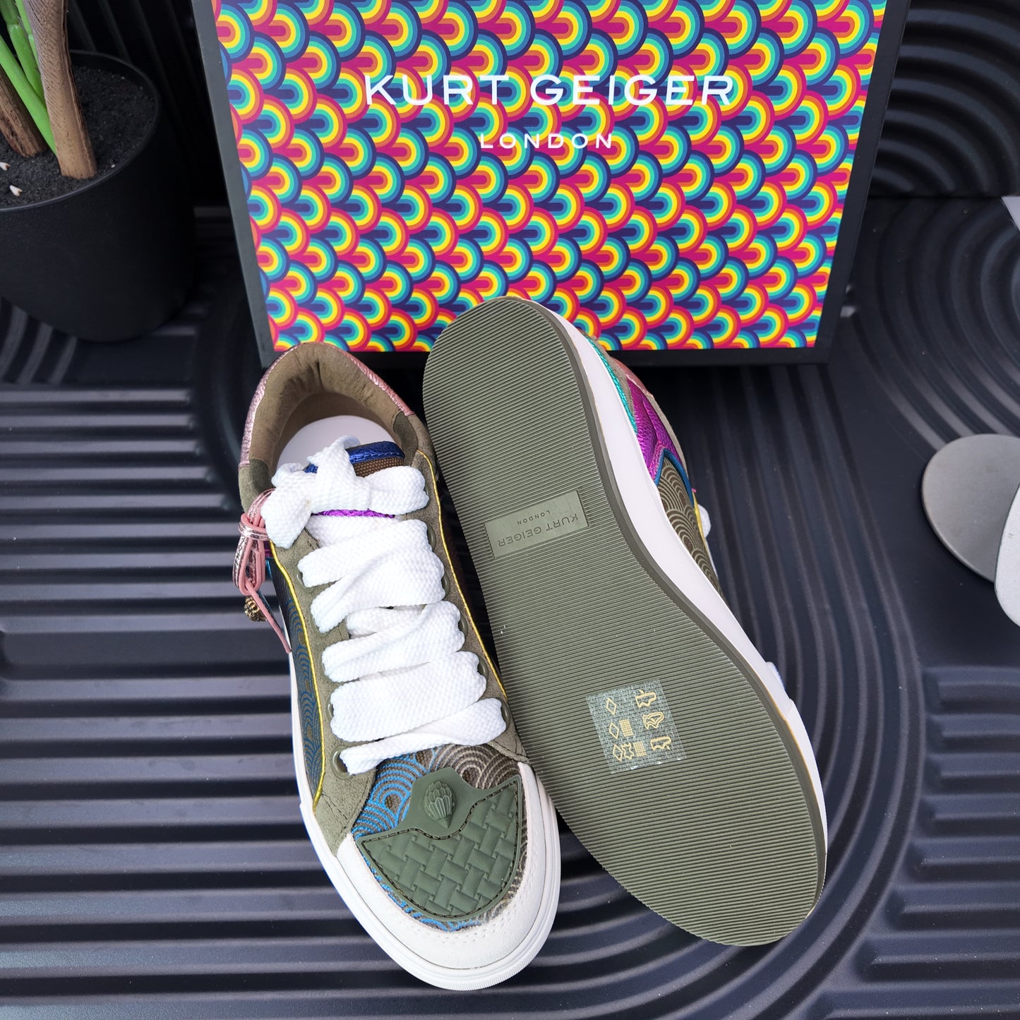 Kurt Geiger Leather Sneakers