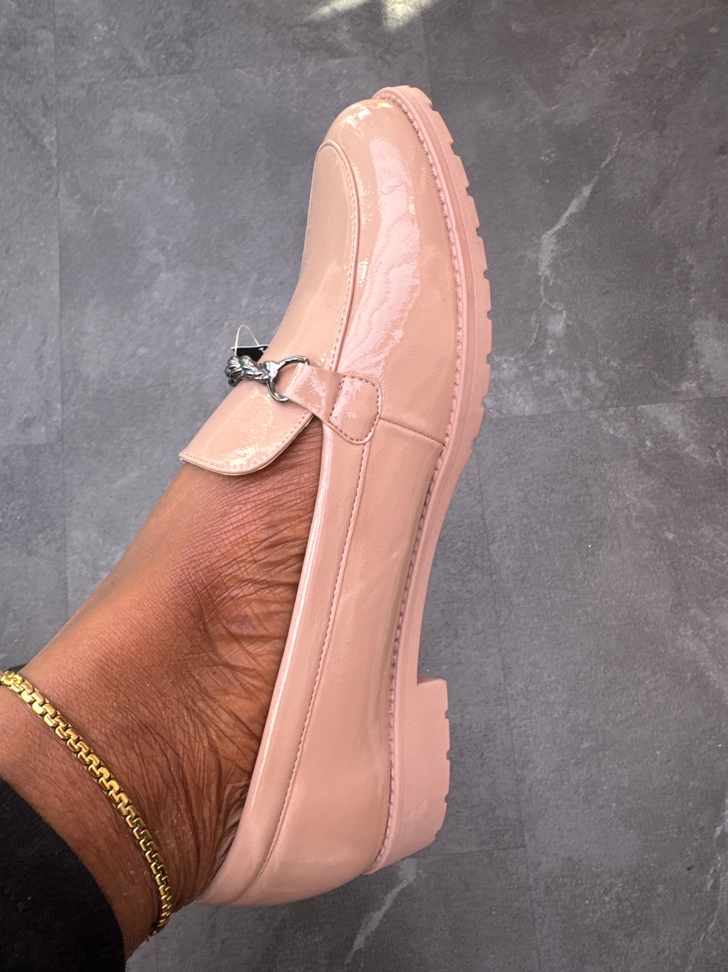 Patent Leather Loafers ladies