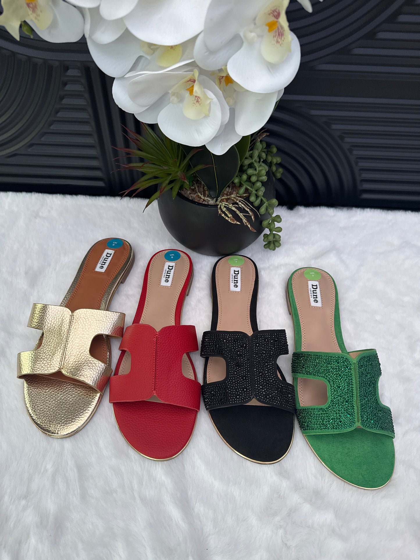 DUNE Flat Sandals