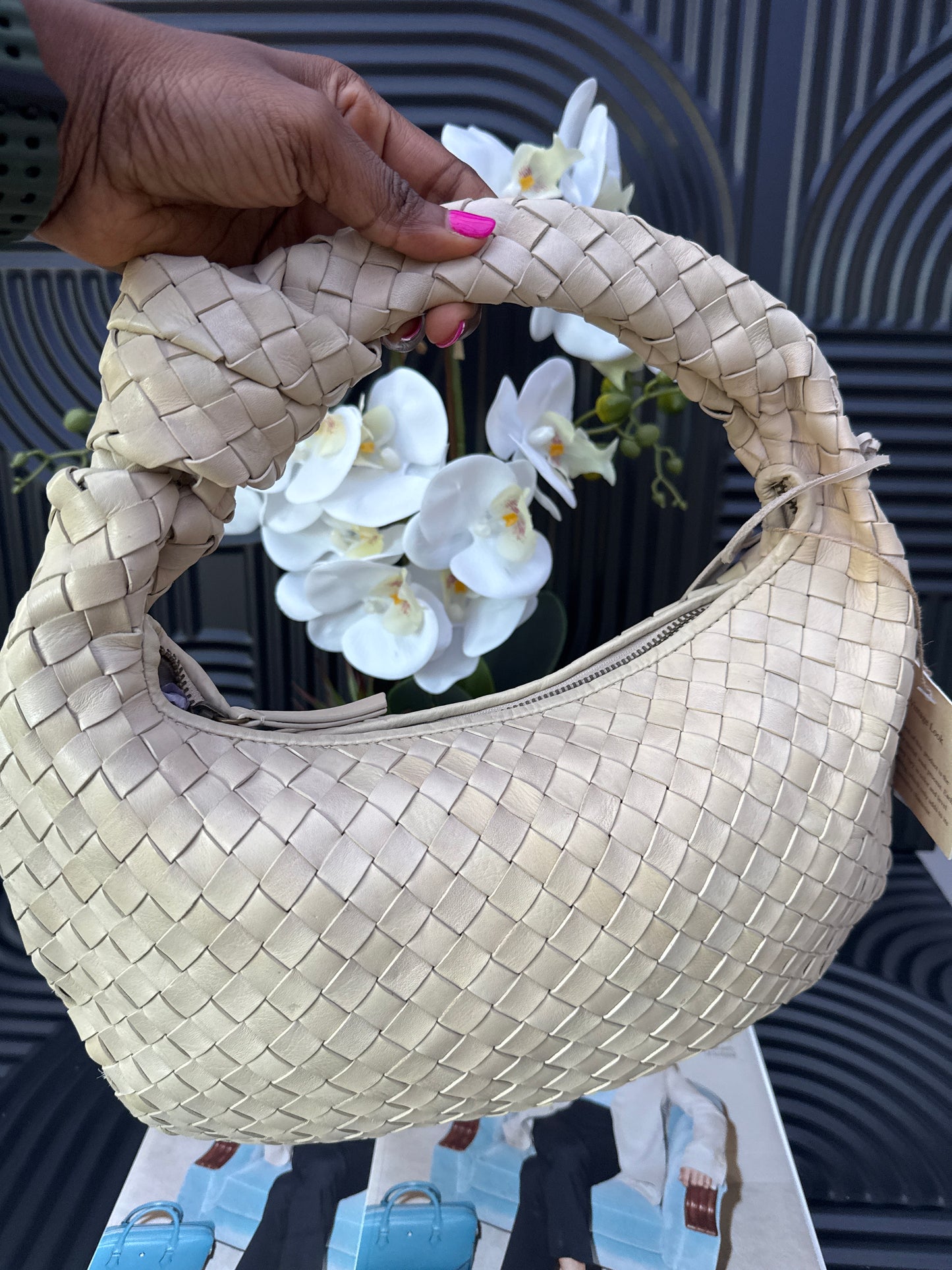Designer Inspired Woven Bags. Sold out in stores already