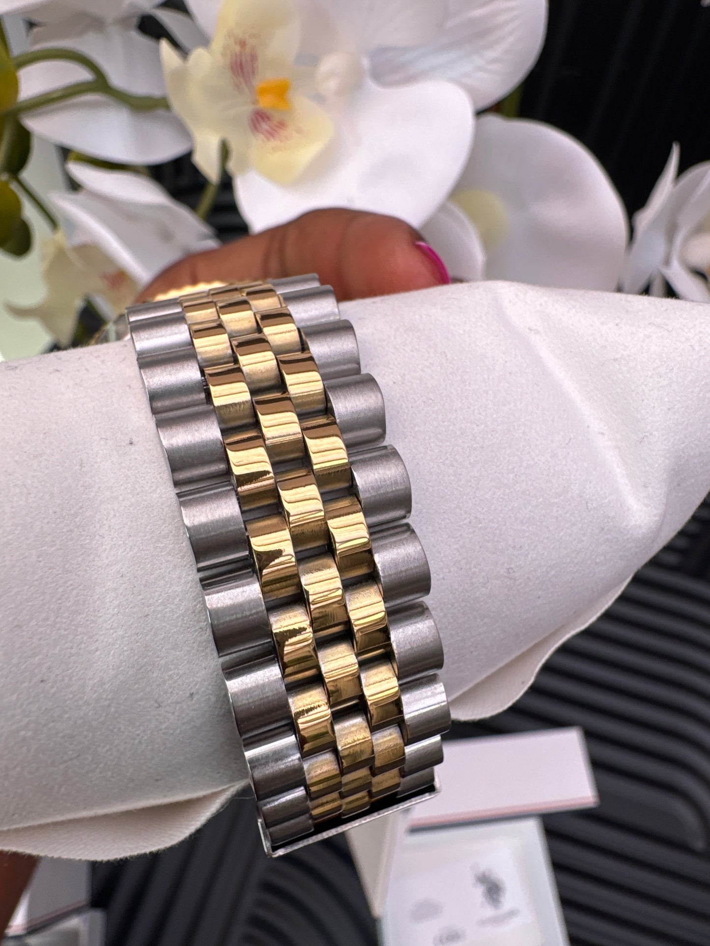 US Polo Two-Tone Watch
