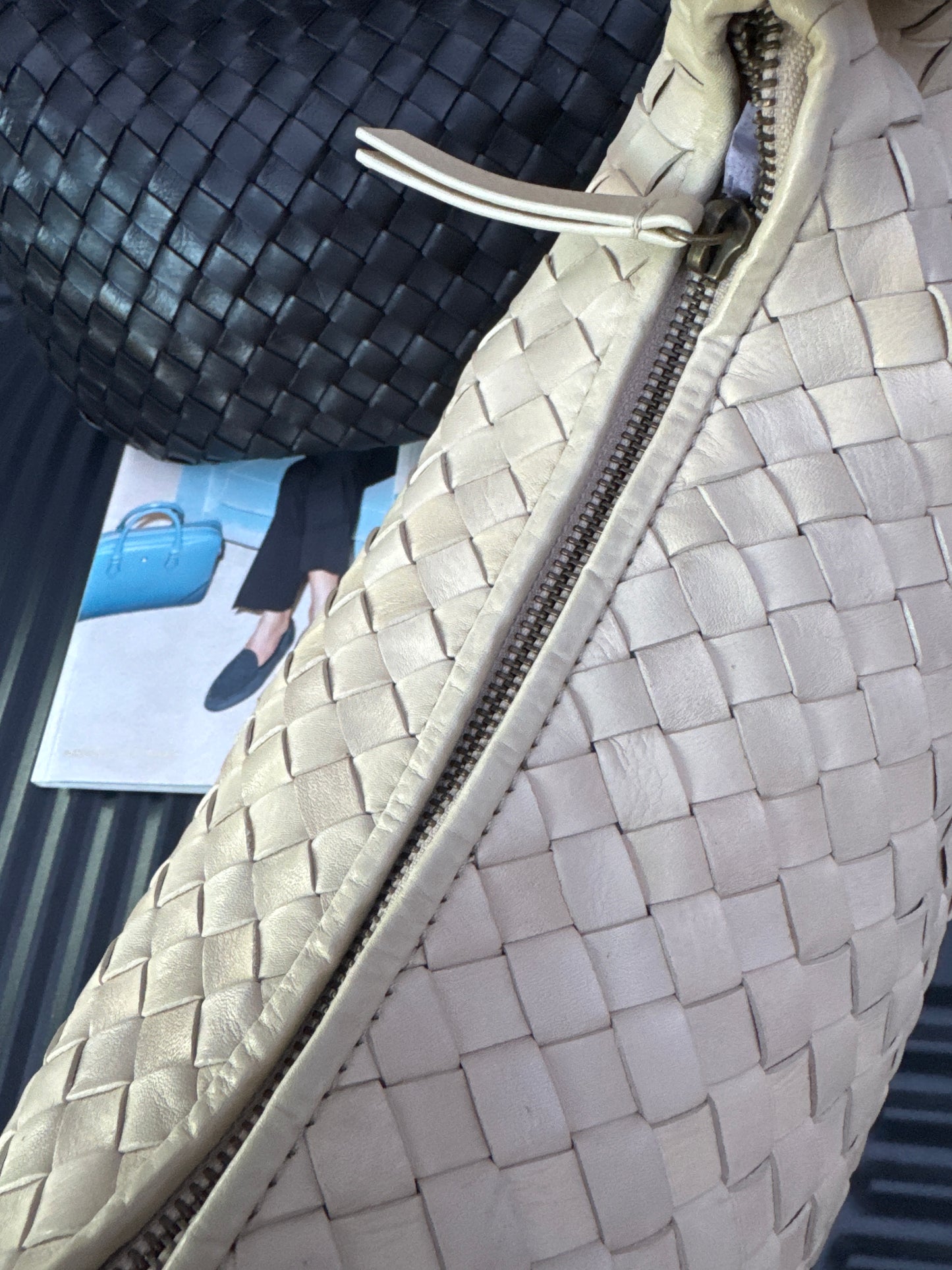 Designer Inspired Woven Bags. Sold out in stores already