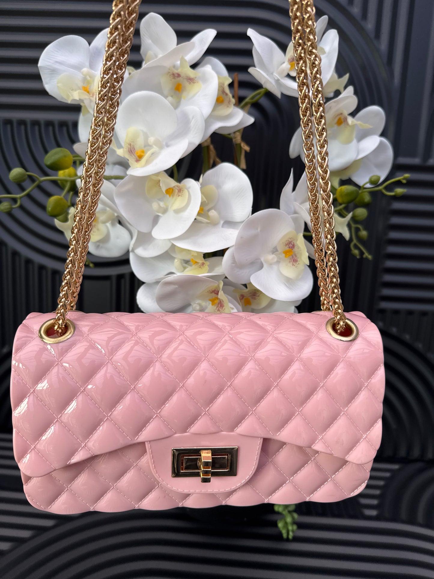 Hard Jelly Pink Bag