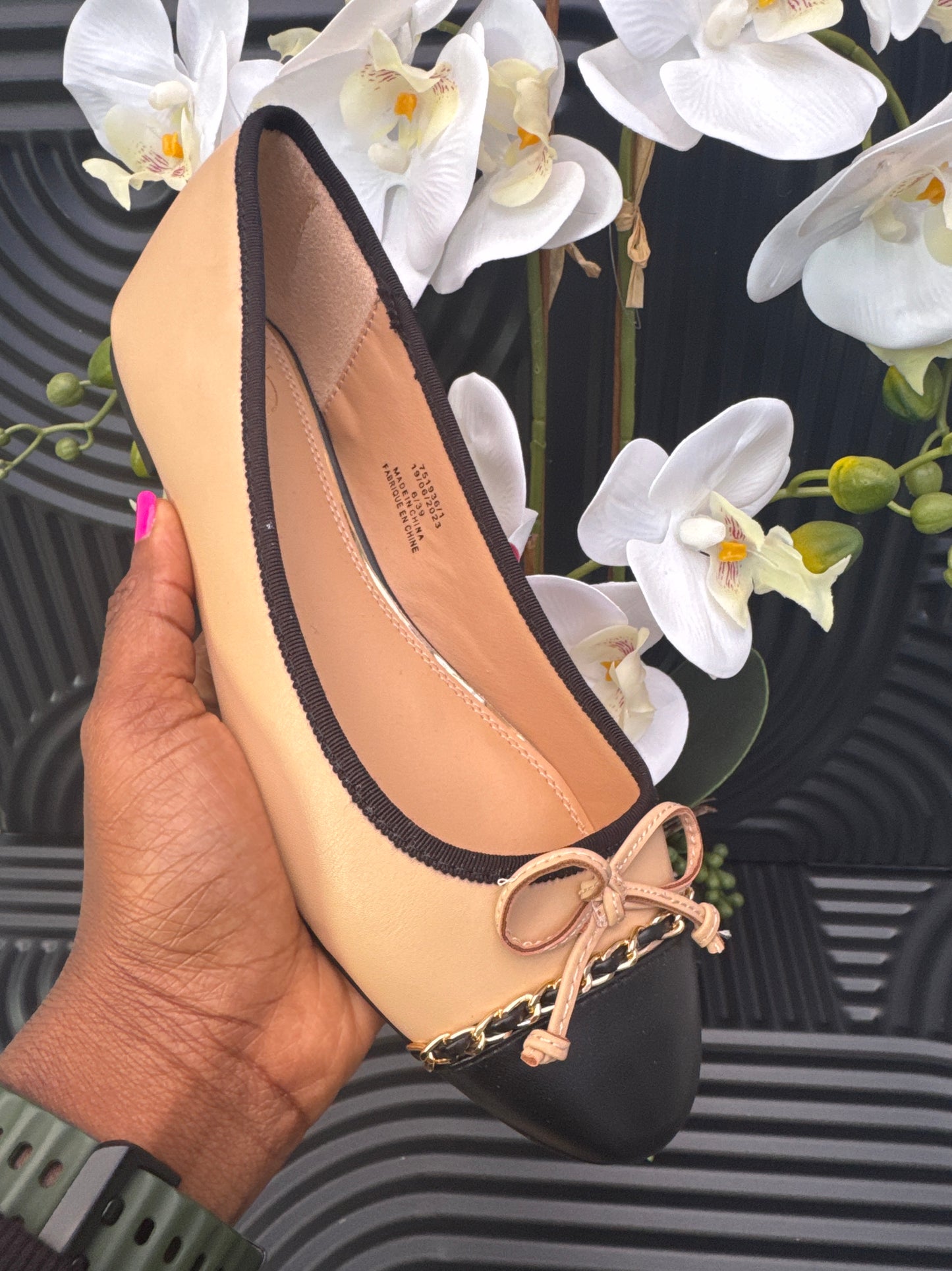 Bow Detail Flat Shoes