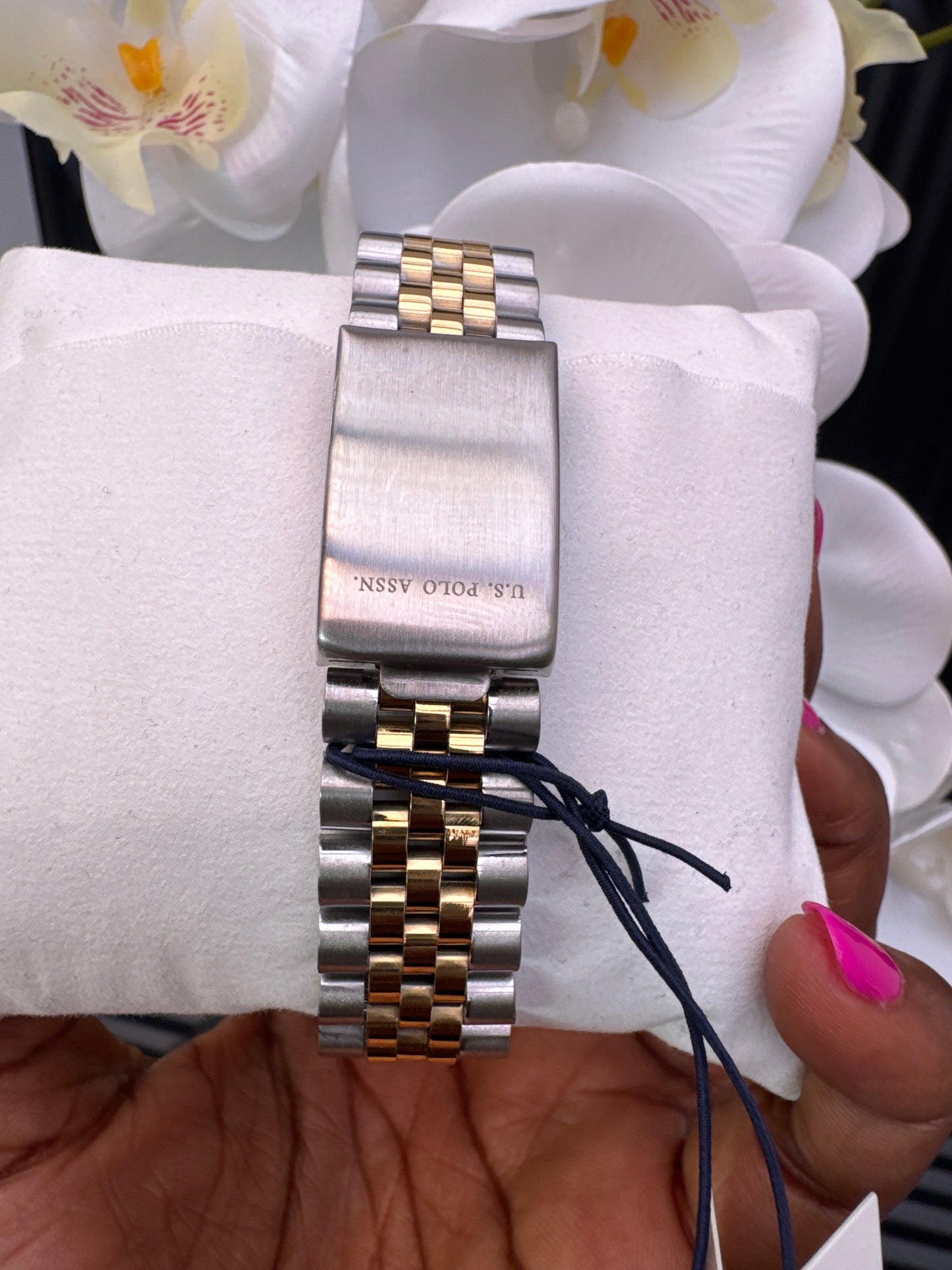 US Polo Two-Tone Watch