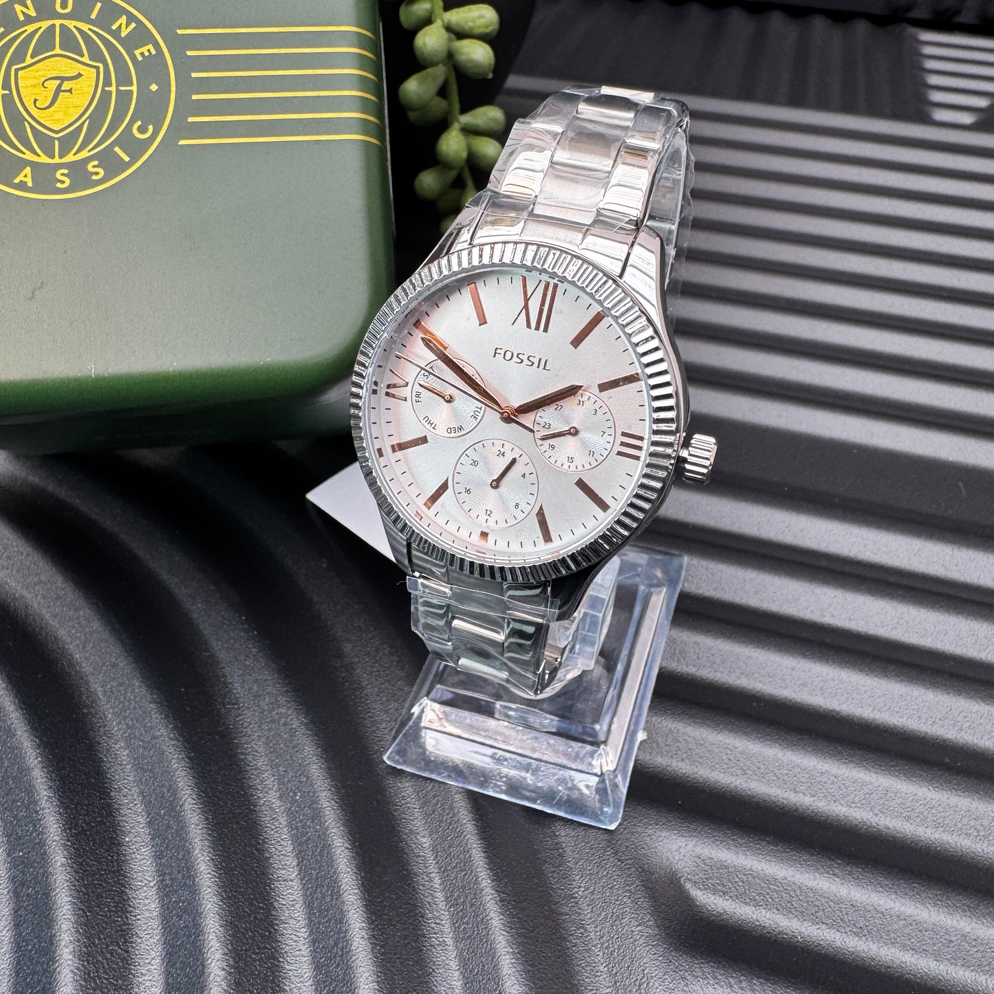 Fossil Multifunction Stainless Steel Watch for Ladies