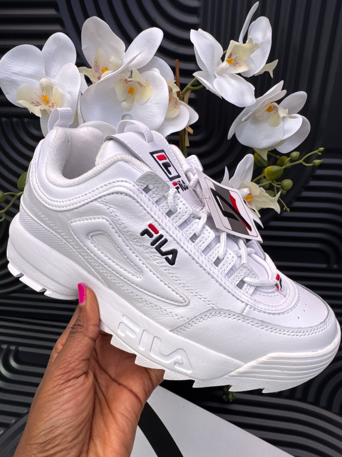 FILA White Edition Trainers