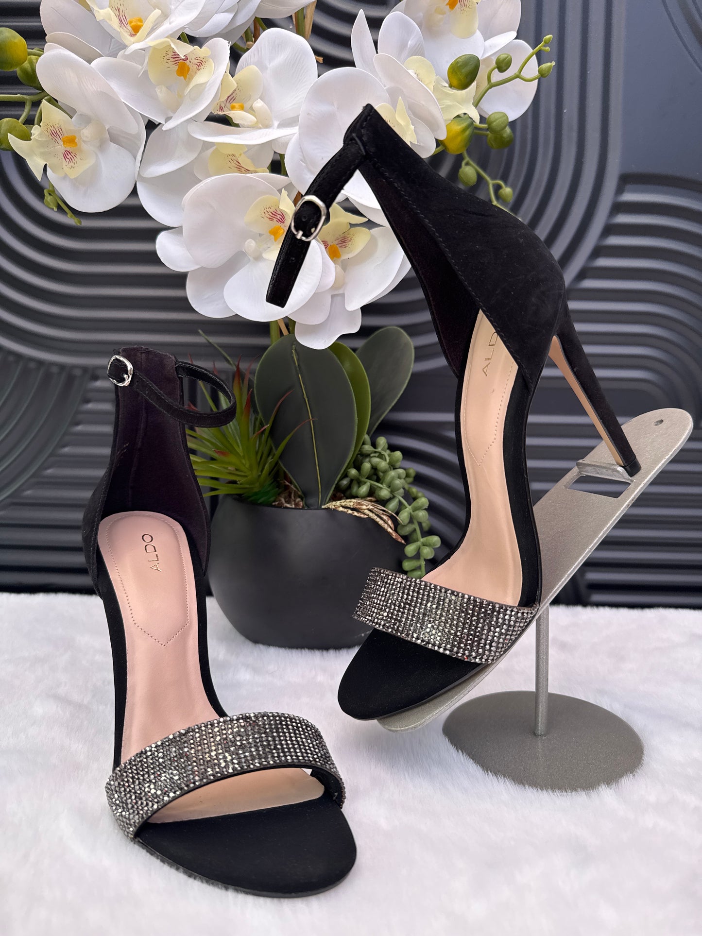 ALDO Leather heeled Sandal