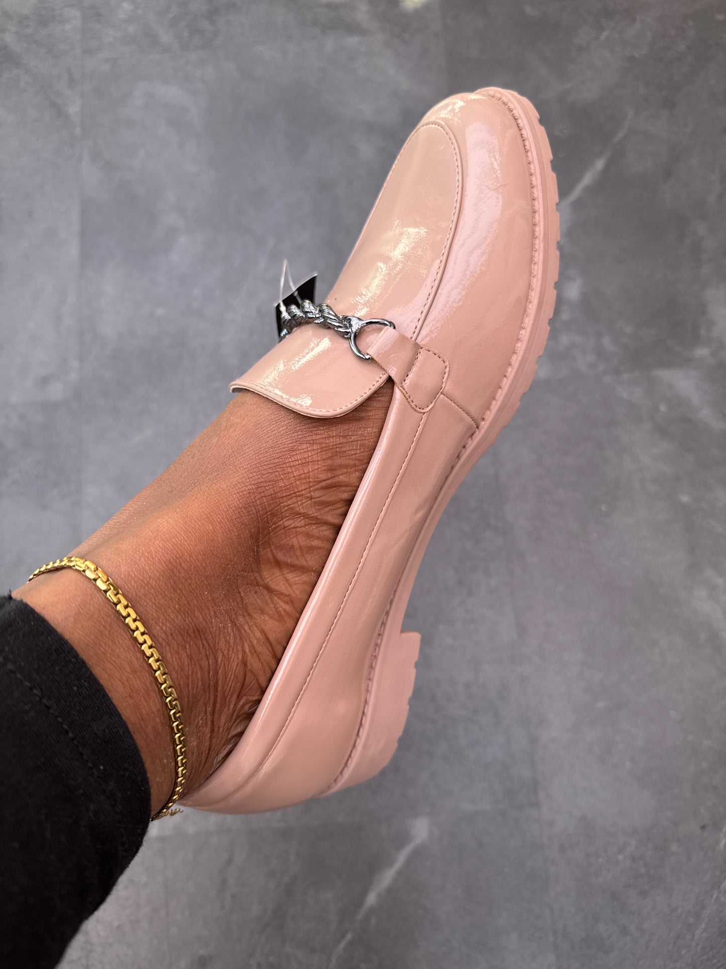 Patent Leather Loafers ladies