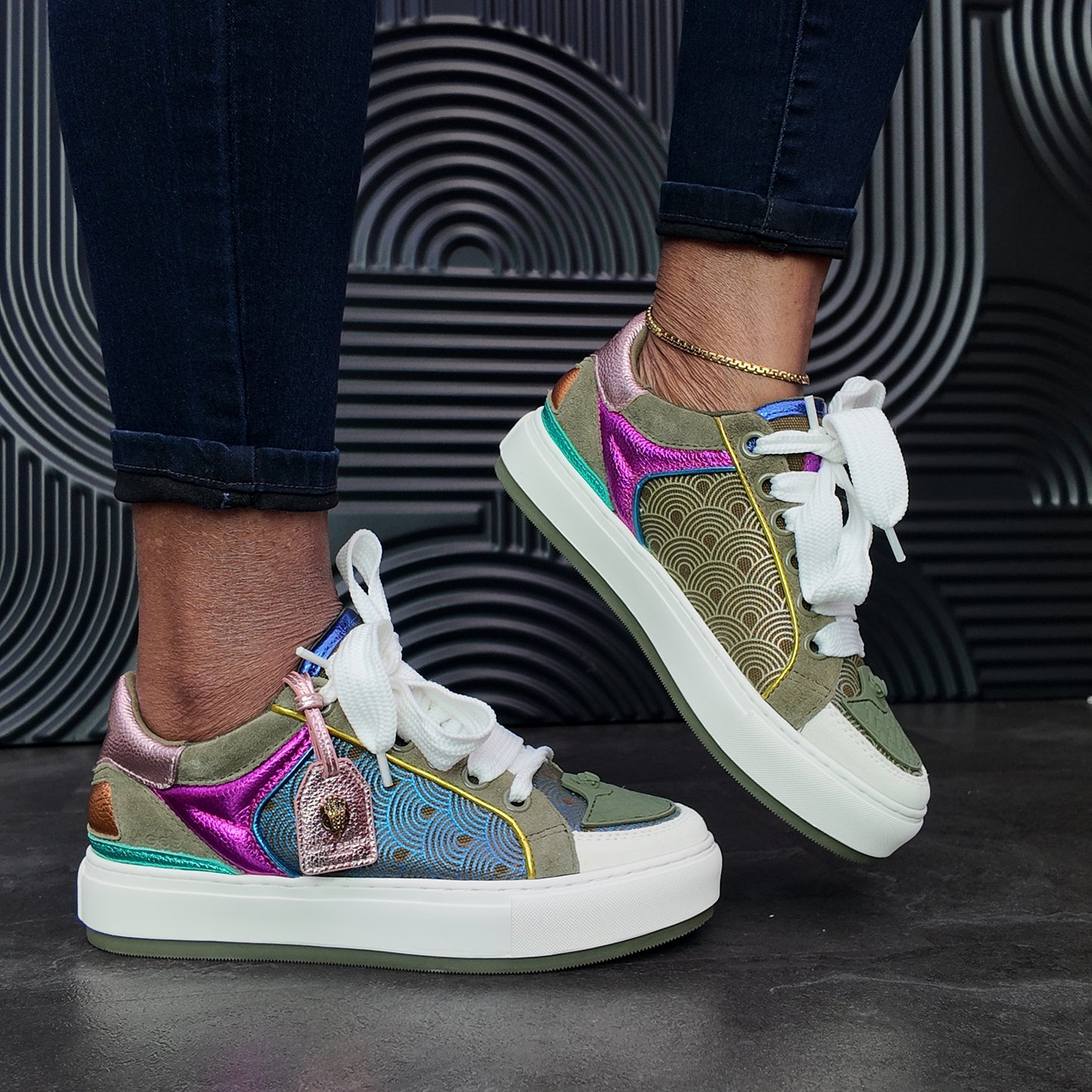 Kurt Geiger Leather Sneakers
