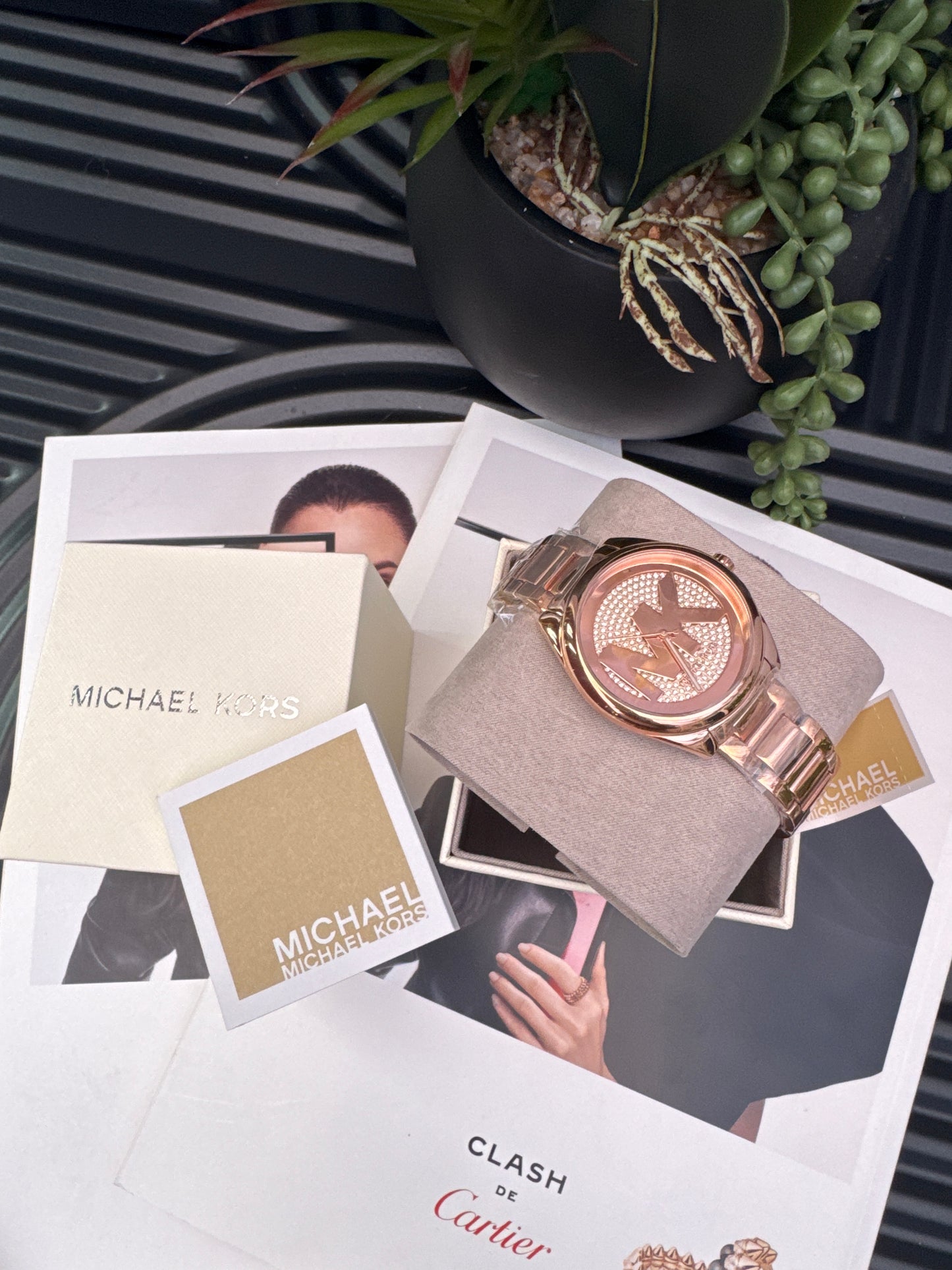 Michael Kors Rose Gold Watch