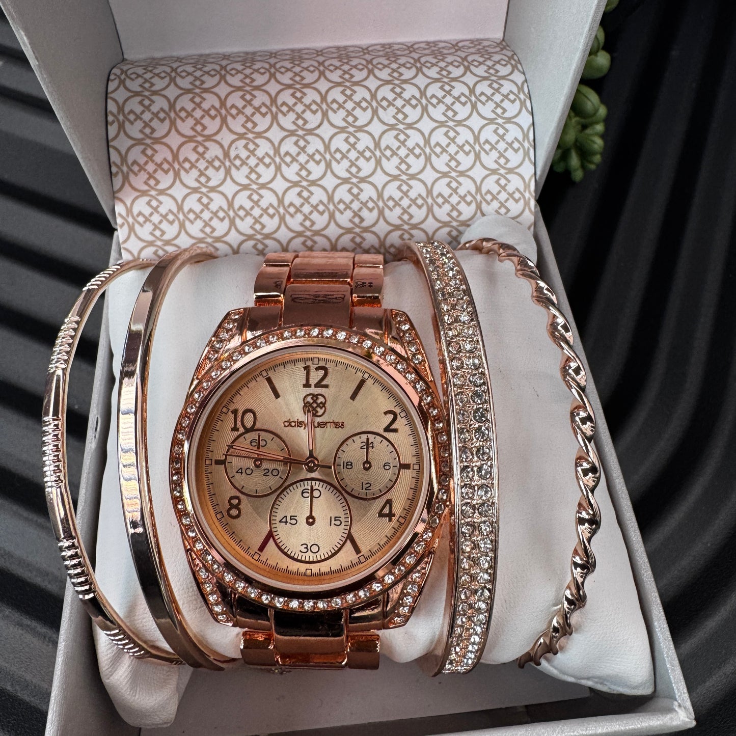 Watch & Bracelet Set