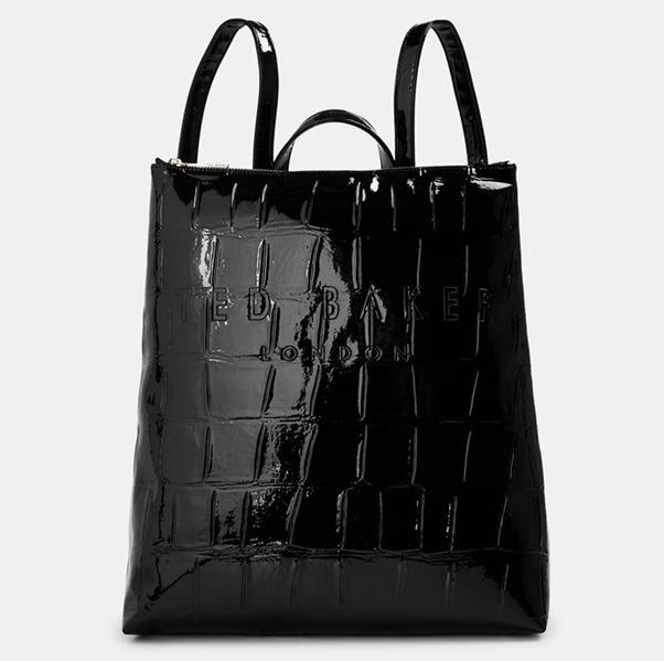 Leather Icon Backpack