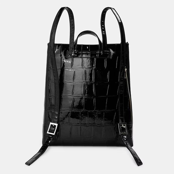 Leather Icon Backpack