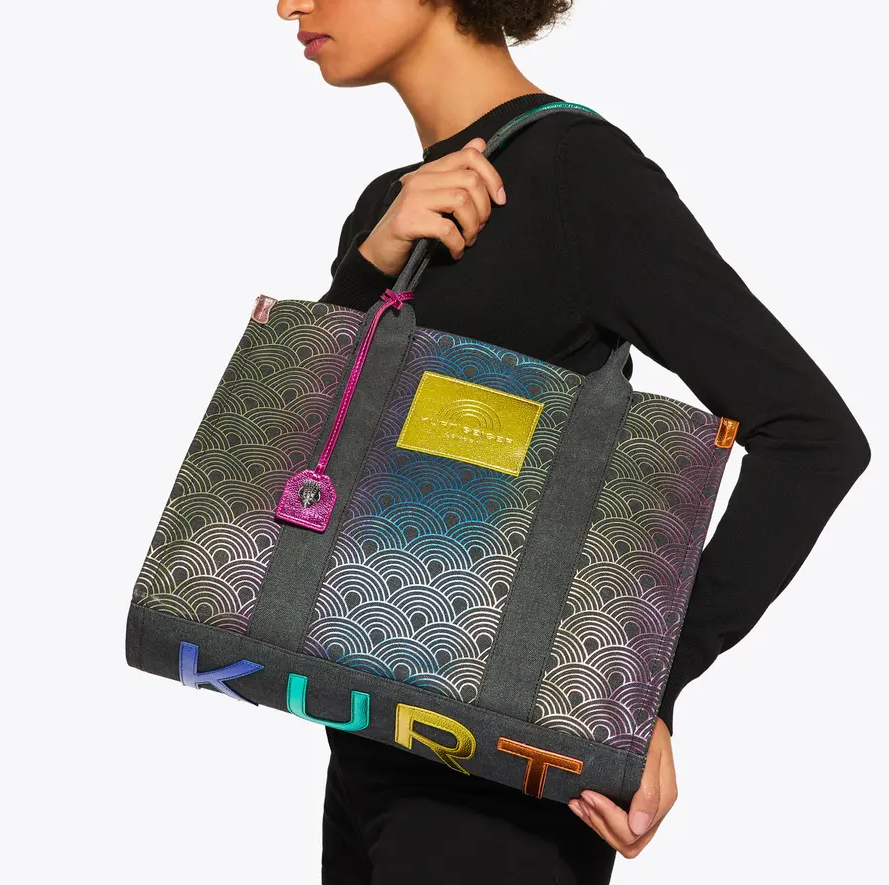 Large KG Canvas Tote Bag