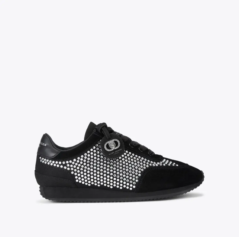 KG Crystal Black Sneakers