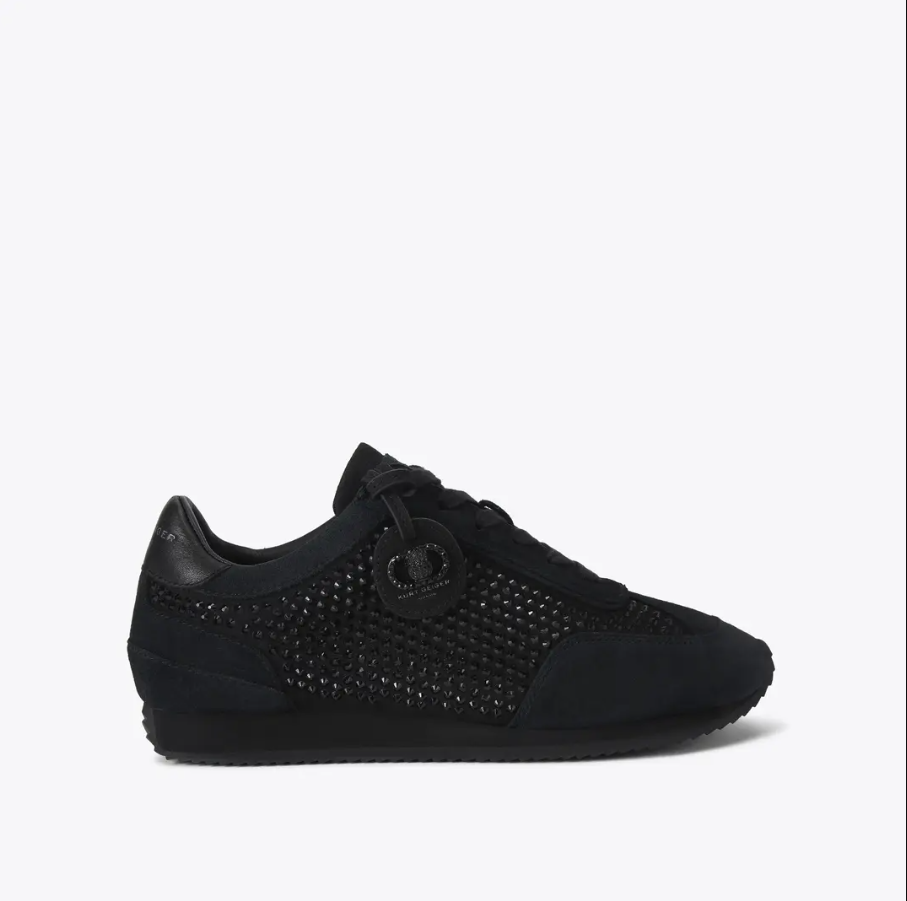 KG Black Crystal Sneakers