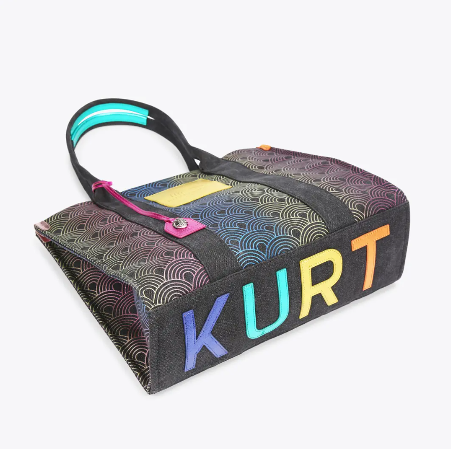 Large KG Canvas Tote Bag