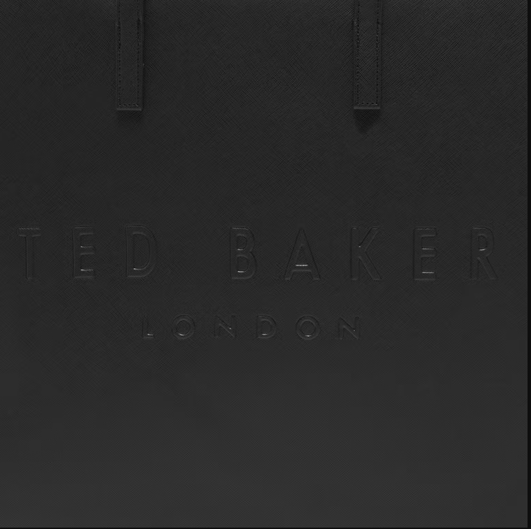 Ted Baker XL Shopper Bag in Black- Authentic Retail Product