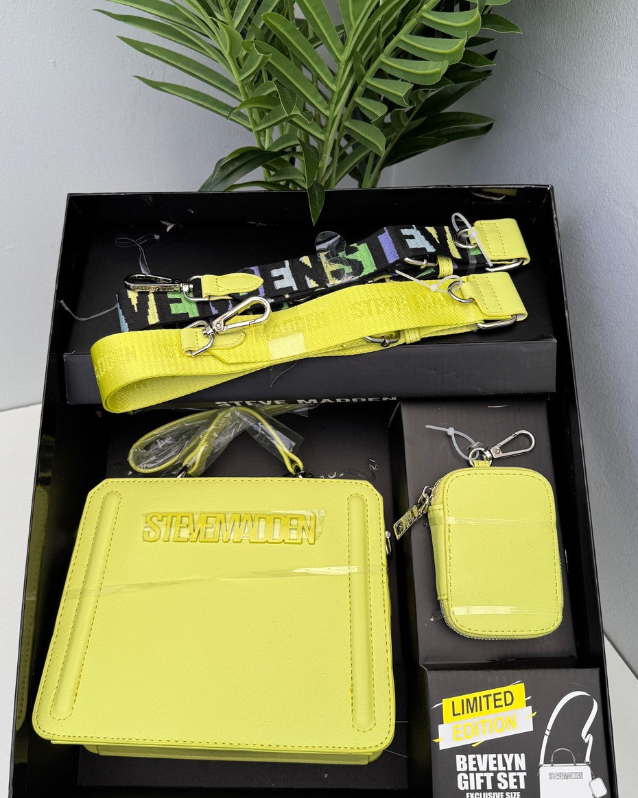 Steve Madden Limited Edition Bag box Set