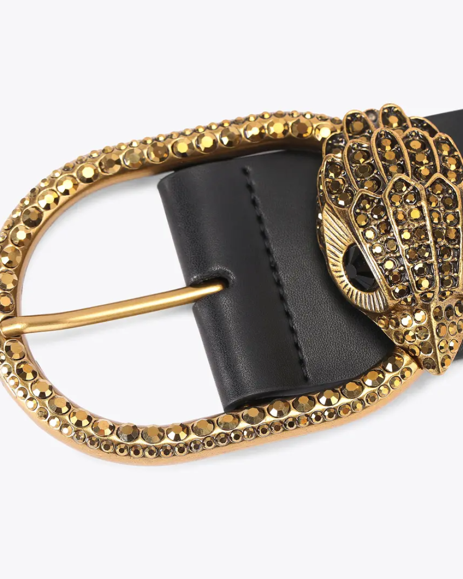 KG Wide Black Belt