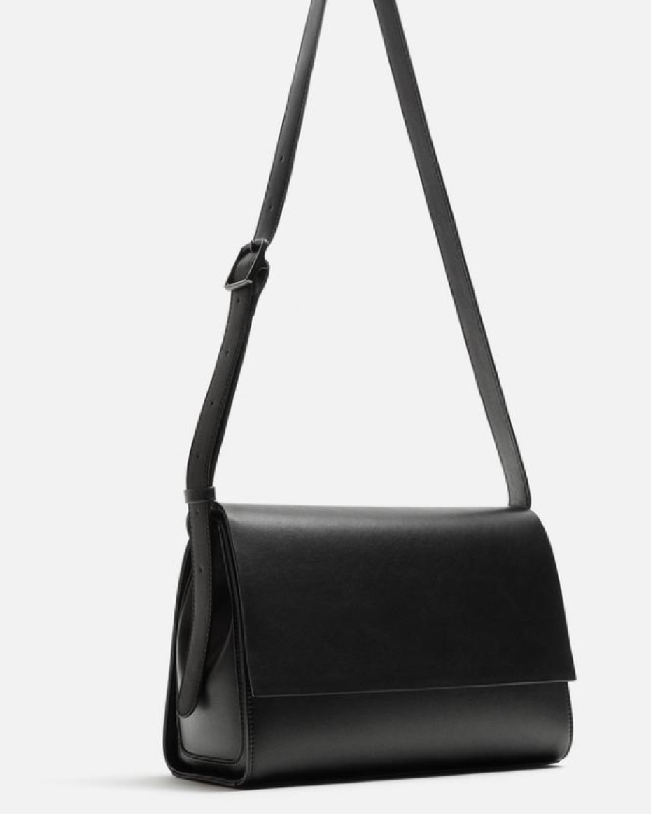 CROSSBODY BAG WITH FOLDOVER FLAP