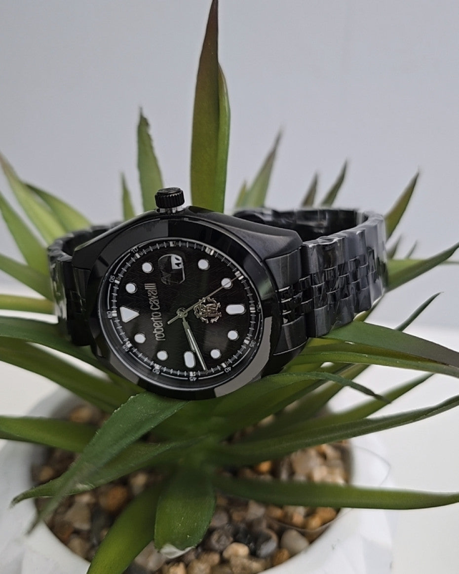 Roberto Cavalli Black Dial Watch